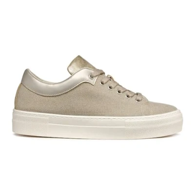 Abbildung von Geox Damen D CLAUDIN A Sneaker, BEIGE, 39 EU