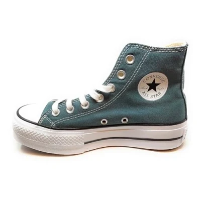 Abbildung von Converse Chuck Taylor ALL STAR LIFT Platform Sneaker high, Damen, Größe: 37, True nature/natural ivory/black Textil