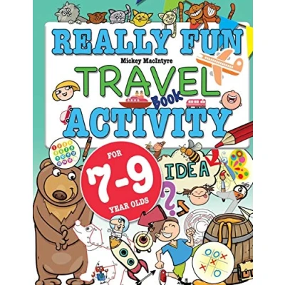 Abbildung von Really Fun Travel activity book For 7 9 year Olds: &amp; educational seven to nine old children (Activity Books Kids)