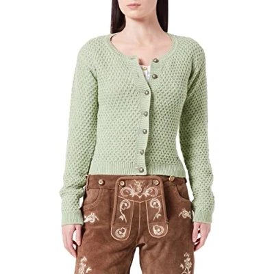 Abbildung von Stockerpoint Damen Juliette Trachtenstrickjacke, Linde, 48