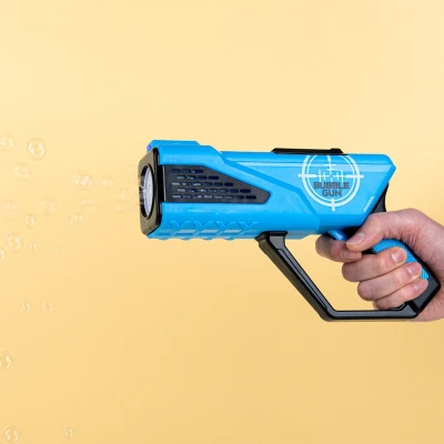 Abbildung von Seifenblasenpistole mit LED Beleuchtung