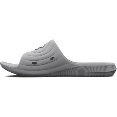 Abbildung von Under Armour Locker Badesandale für Kinder, Größe: 38.5, Grey Schuhe