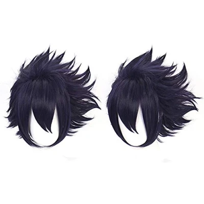 Abbildung von OSIAS Anime Cosplay Perücke, Halloween mit kostenlosem Perückenständer(Amajiki Tamaki)