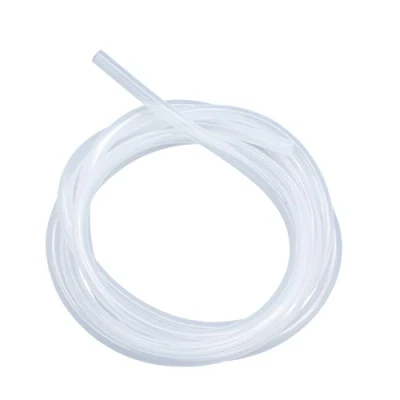 Abbildung von LAVMHAB Silikonschlauch 3mm ID x 6mm OD 5 Meter Länge, Lebensmitteltaugliche Schläuche Flexibler Schlauch Klar Wasser Luft Rohre für die Pumpe übertragen