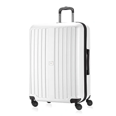 Abbildung von Hauptstadtkoffer X Berg Kofferkoffer Hardside Spinner Trolley 4 Rollen erweiterbar TSA 75 cm rot weiß 28&#039;/one pcs