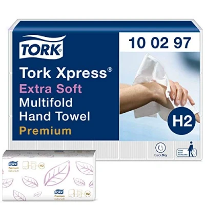 Abbildung von Tork Multifold Handtuch Extra Weich Karton 21x100 Stück 21 x 100 Tücher