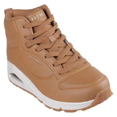 Abbildung von Skechers UNO Sneaker Keilsneaker, High Top Sneaker, Schnürboots mit Luftkissen Keilabsatz