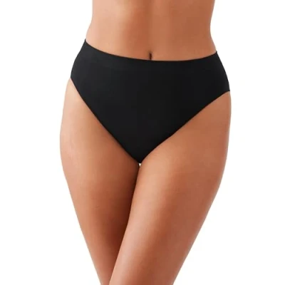 Abbildung von Wacoal Damen B Smooth High Cut Panty, schwarz, Large