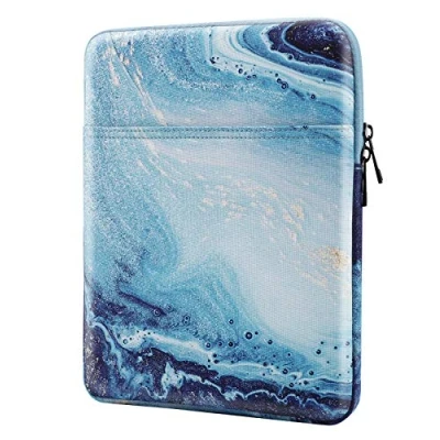 Abbildung von TiMOVO 9 11 Zoll Tablet Tasche für iPad 10. Gen. 10.9&quot;, 9/8/7. 10.2&quot;, Air 11/Air 5/4. Galaxy Tab A9+/A9 Plus 11&quot;, Schutztasche Smart Keyboard, Vergoldblau