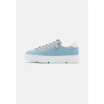 Abbildung von Rieker Sneaker low, Damen, Größe: 41, Aqua/weiß Schuhe