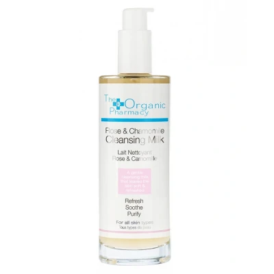 Abbildung von The Organic Pharmacy Rose &amp; Chamomile Cleansing Milk 100 ml