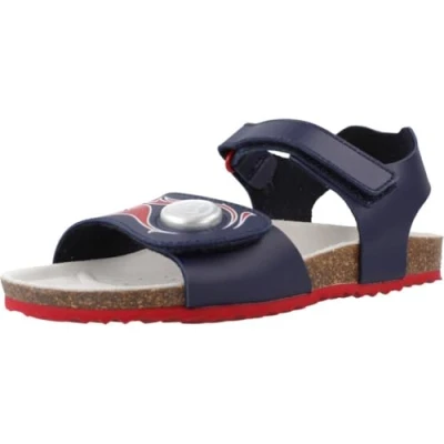 Abbildung von Geox J Ghita Boy Sandal, Navy, 32 EU