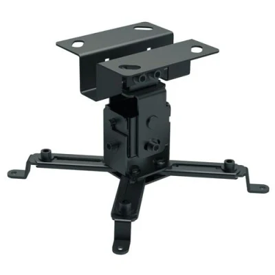 Abbildung von HALTERUNGSPROFI PH2S Videoprojektor Beamer Deckenhalterung Halterung Schwarz