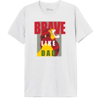 Abbildung von Disney Herren Mejackdts017 T Shirt, weiß, S
