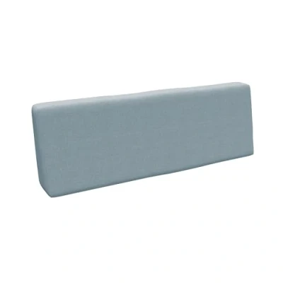 Abbildung von POKAR Palettenkissen Palettenauflagen mit abnehmbarem Bezug Palettenauflage Palettenmöbel Palettensofa, Rückenlehne 120x40, Blau