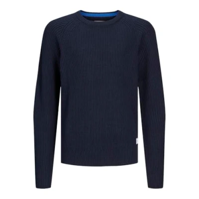 Abbildung von Jack &amp; Jones Junior Strickpullover JJPANNEL KNIT CREW NECK AW24 JNR