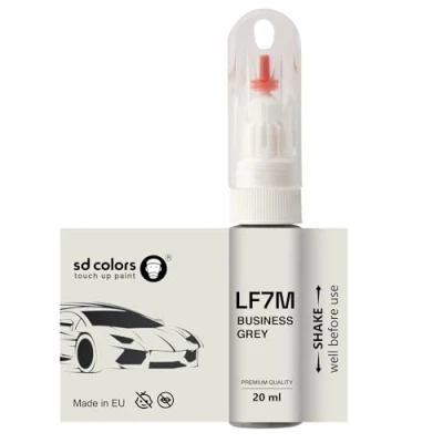 Abbildung von SD COLORS Business Grey LF7M Ausbesserungslack, 20 ML, praktischer Pinsel zur Reparatur von Kratzern