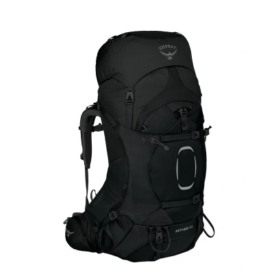 Abbildung von Osprey Aether Herren Rucksack, 65L, Black, S/M