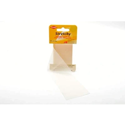 Abbildung von Kleiber + Co.GmbH Stretchy Aufbügel Flicken, 100% Polyester, Creme, 40 x 6 0,05 cm