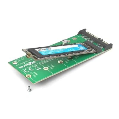 Abbildung von BRAINZAP M.2 M2 NGFF auf 2,5 Zoll SATA 3 III Konverter Adapter Karte 2230 2242 2260 2280 für B, M+B, B+M Key