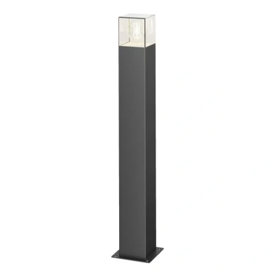 Abbildung von Lucande Wegeleuchte Keke, Höhe 70 cm, anthrazit, Aluminium