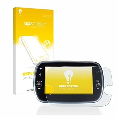 Abbildung von upscreen Entspiegelungs Schutzfolie für Fiat 500 Abarth Uconnet 7&quot; Displayschutz Folie Matt [Anti Reflex, Anti Fingerprint]