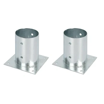 Abbildung von Alberts Aufschraubhülse, (Set, 2 St.), feuerverzinkt, Ø101 mm