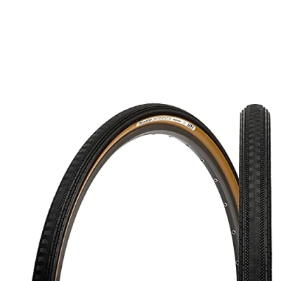 Abbildung von Panaracer Gravelking Semi Slick TLC Folding Tyre Gravel Reifen, schwarz/braun, 700 x 38c
