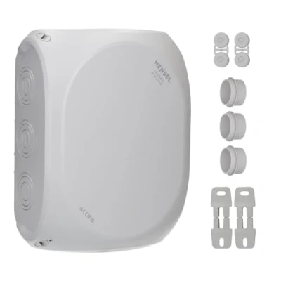 Abbildung von Hensel DK3500G Kabelabzweigkasten Feuchtraumdose IP 55/66 bis 35 qmm 3phasig, ohne Klemme