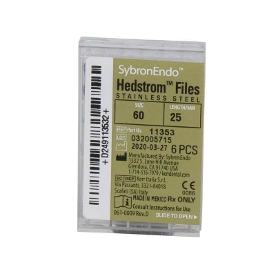 Abbildung von SybronEndo Hedström Feilen 25mm