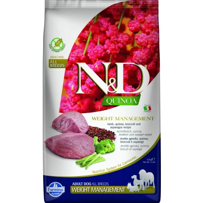 Abbildung von N&amp;D Quinoa Hundefutter Weight Management medium/maxi 2,5 kg