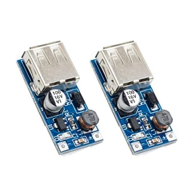 Abbildung von TECNOIOT 2pcs 0.9V 5V DC to USB Voltage Converter Step Up Power Supply Module 2 stücke 0,9 V 5 zu Spannungswandler Booster steigern leistungsmodul