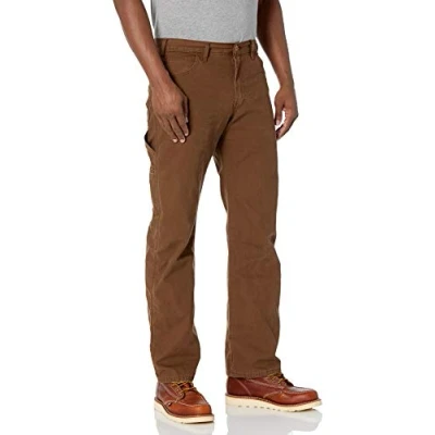Abbildung von Dickies Men&#039;s Relaxed Straight Fit Lightweight Duck Carpenter Jean, Timber, 38W x 34L