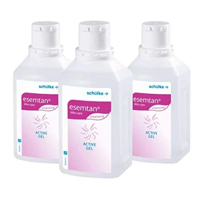 Abbildung von 3x 500 ml Schülke Esemtan® Active Gel Hautpflege Pflege Haut, durchblutungsfördernd