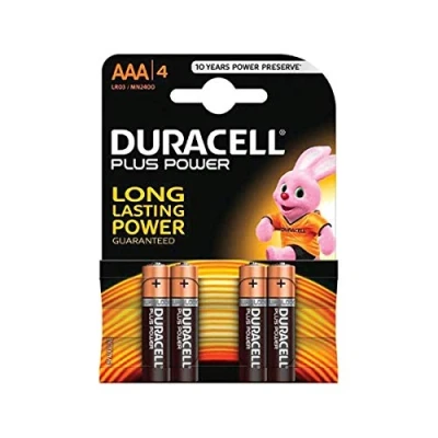 Abbildung von Duracell AAA MN2400 4 stuks Akku