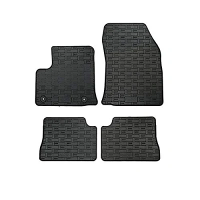Abbildung von AutoStyle CK ROP01 Fußmattensatz Vollgummi vorne und hinten 4 schwarz OPEL: Corsa F Schrägheck, PEUGEOT: 208 II Schrägheck