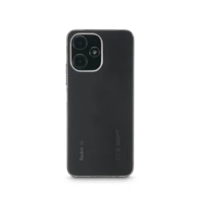 Abbildung von Hama Hülle für Xiaomi Redmi 12/12 5G (Handyhülle, Schutzhülle Rückseite, Case, kratzfest, extra Schutz Kamera und Display, Wireless Charging kompatibel, transparent, slim) durchsichtig