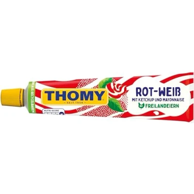 Abbildung von Thomy Rot Weiß Ketchup &amp; Mayonnaise Tube, 1er Pack
