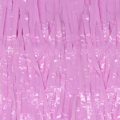 Abbildung von Oblique Unique® Lametta Vorhang 100x200 cm Pastell Farben für Weihnachten Silvester Geburtstag Party Feier Deko Fasching Karneval Dekoration (Lila)