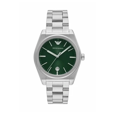 Abbildung von Emporio Armani Quarzuhr, Armbanduhr, Herrenuhr, Edelstahlarmband, analog, Tag