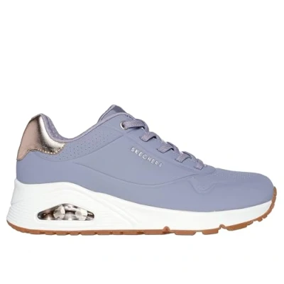Abbildung von Skechers Damen UNO Shimmer Away Sneaker, violett, 38.5 EU