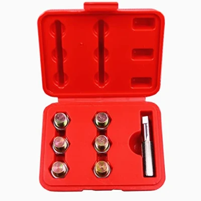 Abbildung von BestsQ Reparatursatz für Öl Ablass Gewinde M15*1.5 Ölablassschraube Reparatur Ölwanne