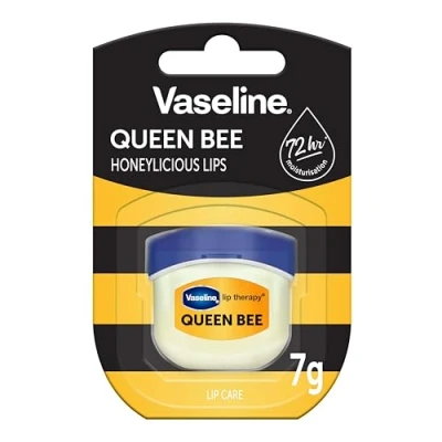Abbildung von Vaseline Lip Therapy Queen Bee Pflegender Lippenbalsam für optimale Feuchtigkeit mit Honig (Queen (3er Pack))