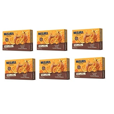 Abbildung von 6x Misura Fibraextra Cornetti integrali Kuchen mit Kürbis Möhren Vollkorn 300g