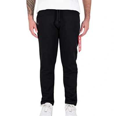Abbildung von Alpha Industries XFIT Jogginghose, Herren, Größe: Medium, Black