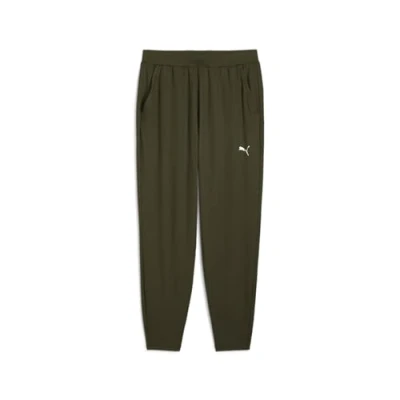 Abbildung von Puma Studio Foundation Tapered Jogginghose, Herren, Größe: XL, Dark olive heather