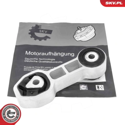 Abbildung von ESEN SKV 75SKV083 Motorlager hinten Gummimetalllager Aluminium, Gummi 190mm 55mm FIAT: Panda II Schrägheck, 500 C Cabrio