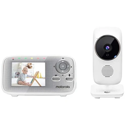 Abbildung von Motorola Baby MBP481AXL Video Monitor 2,4&quot; Babyphone 300m Reichweite, 2 Wege Sprache, Schlaflieder, Raumtemparatur, Infrarot Nachtsicht