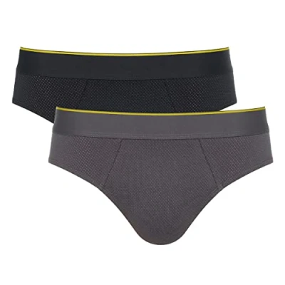 Abbildung von Sloggi 2ER PACK Slip, Herren, Größe: XXL, Black combination