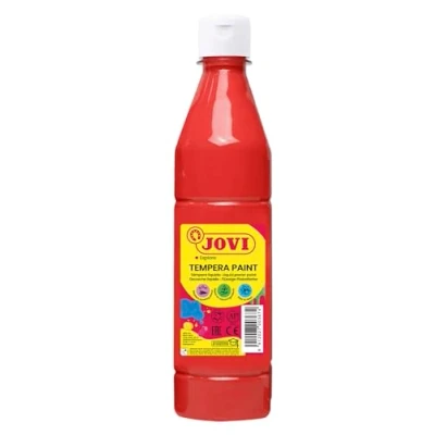Abbildung von Jovi Plakatfarbe / Temperafarbe 500ml Flasche zinnoberrot